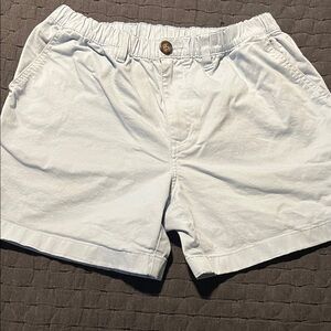 Chubbies Light Blue Flat Front Shorts